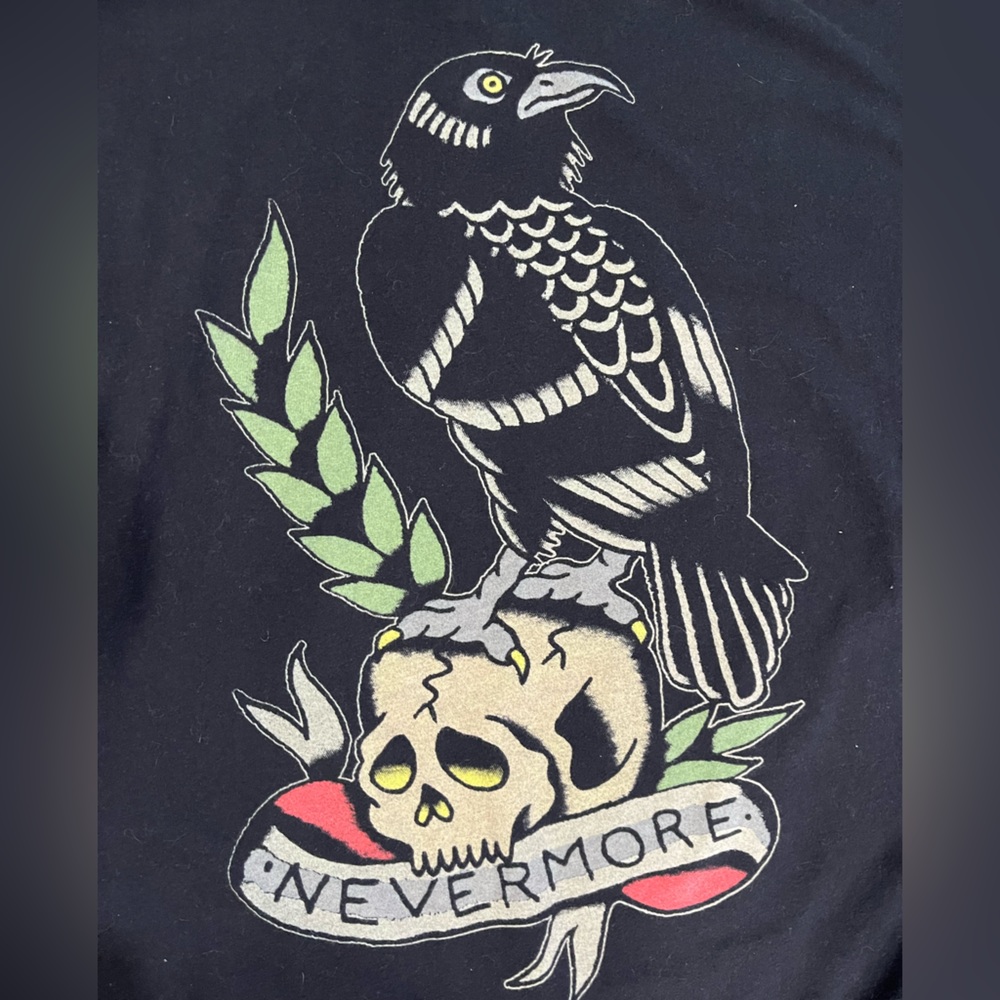 Blackcraft Cult XL raven tattoo shirt